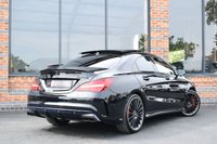USED 2019 19 MERCEDES-BENZ CLA 2.0 AMG CLA 45 4MATIC NIGHT EDITION PLUS 4d 375 BHP PAN ROOF / AERO PACK / BUCKETS