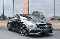 USED 2019 19 MERCEDES-BENZ CLA 2.0 AMG CLA 45 4MATIC NIGHT EDITION PLUS 4d 375 BHP PAN ROOF / AERO PACK / BUCKETS