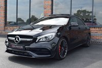 USED 2019 19 MERCEDES-BENZ CLA 2.0 AMG CLA 45 4MATIC NIGHT EDITION PLUS 4d 375 BHP PAN ROOF / AERO PACK / BUCKETS