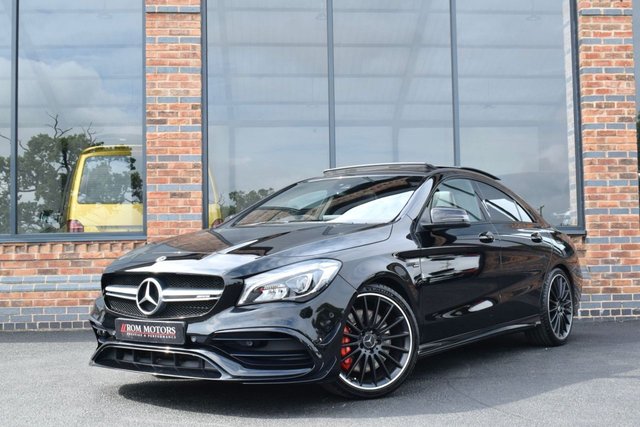 2019 19 Mercedes-Benz Cla 2.0 AMG CLA 45 4MATIC NIGHT EDITION PLUS 4d 375 BHP