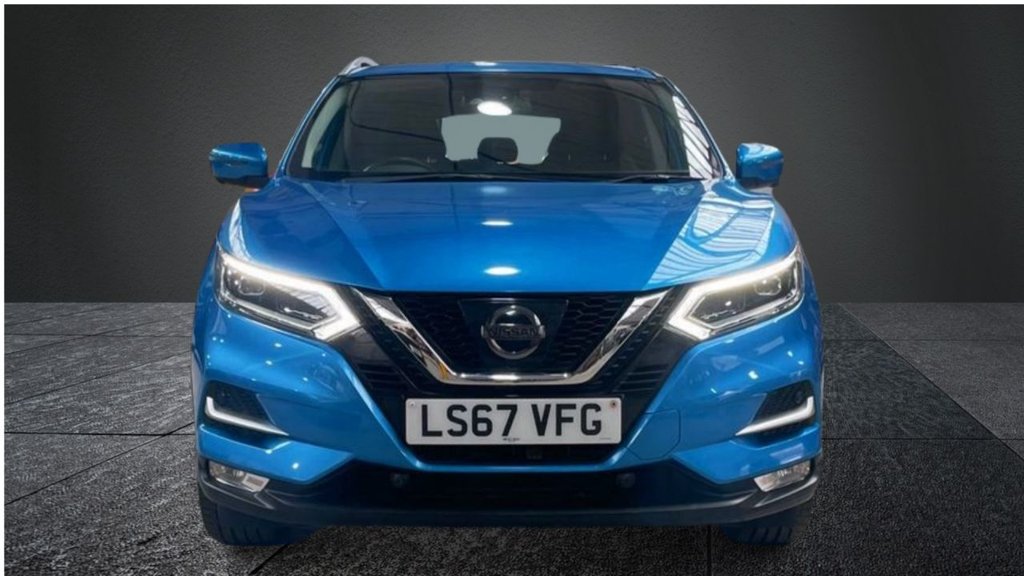 USED 2017 67 NISSAN QASHQAI 1.2 TEKNA DIG-T XTRONIC 5d 113 BHP SAT NAV+360 CAMERAS+PART LEATHER