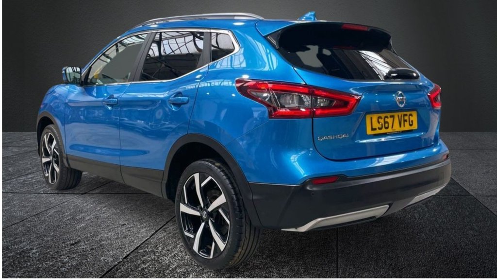 USED 2017 67 NISSAN QASHQAI 1.2 TEKNA DIG-T XTRONIC 5d 113 BHP SAT NAV+360 CAMERAS+PART LEATHER