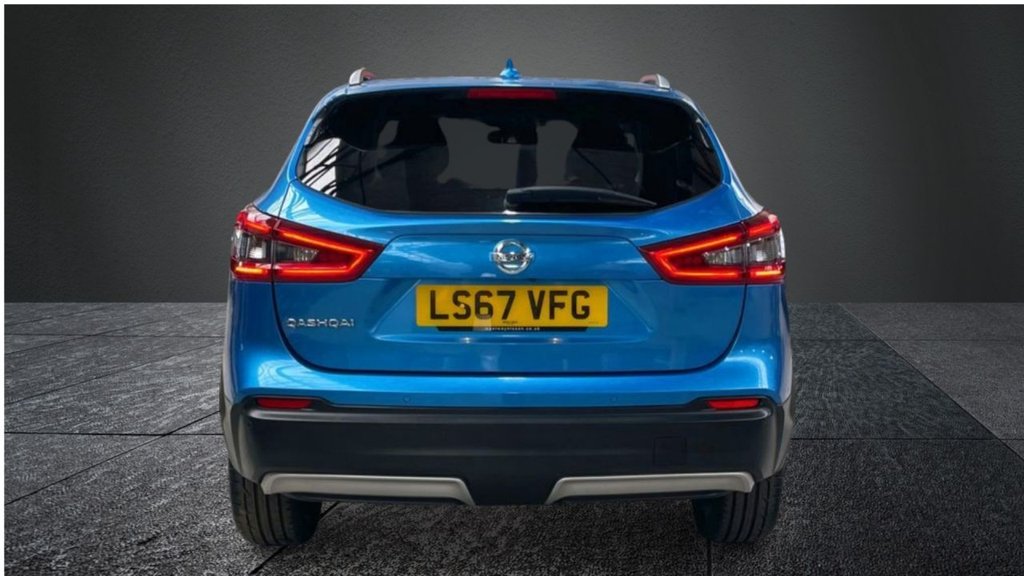 USED 2017 67 NISSAN QASHQAI 1.2 TEKNA DIG-T XTRONIC 5d 113 BHP SAT NAV+360 CAMERAS+PART LEATHER
