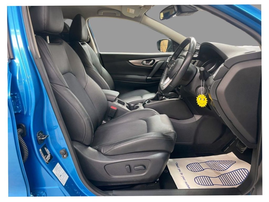 USED 2017 67 NISSAN QASHQAI 1.2 TEKNA DIG-T XTRONIC 5d 113 BHP SAT NAV+360 CAMERAS+PART LEATHER