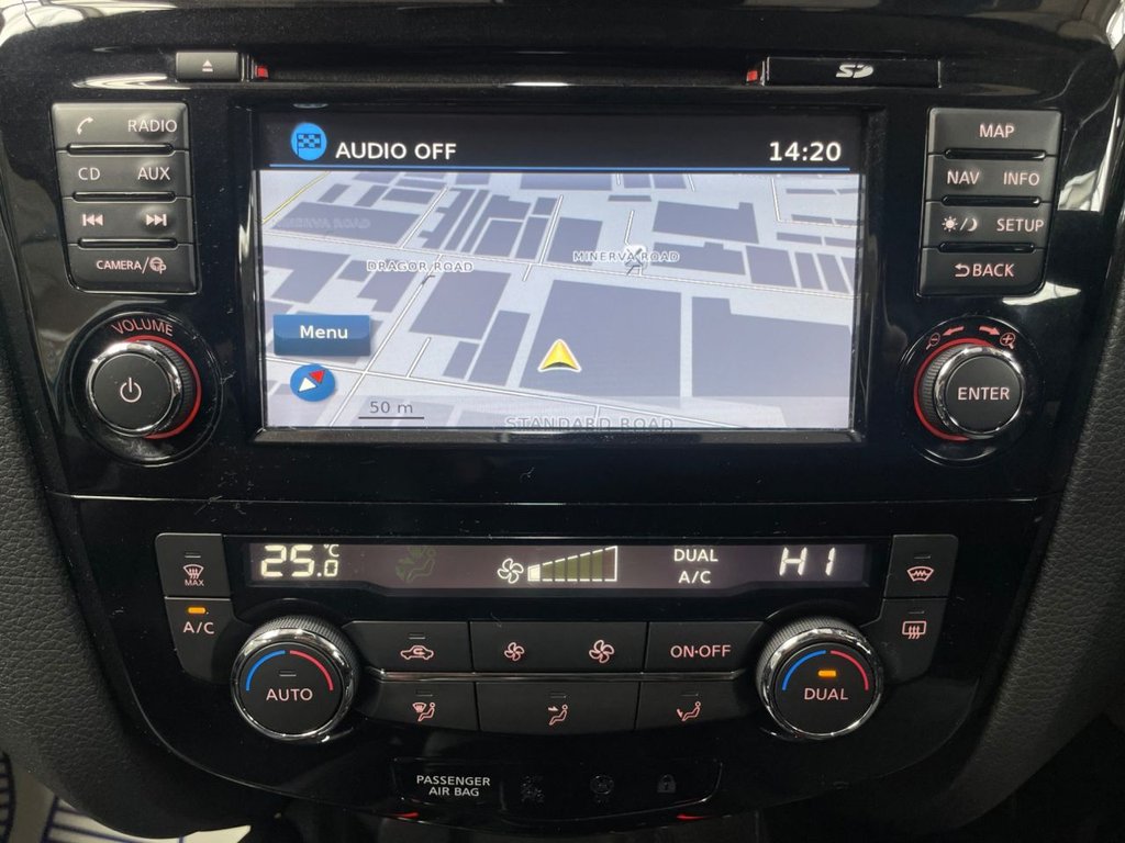 USED 2017 67 NISSAN QASHQAI 1.2 TEKNA DIG-T XTRONIC 5d 113 BHP SAT NAV+360 CAMERAS+PART LEATHER