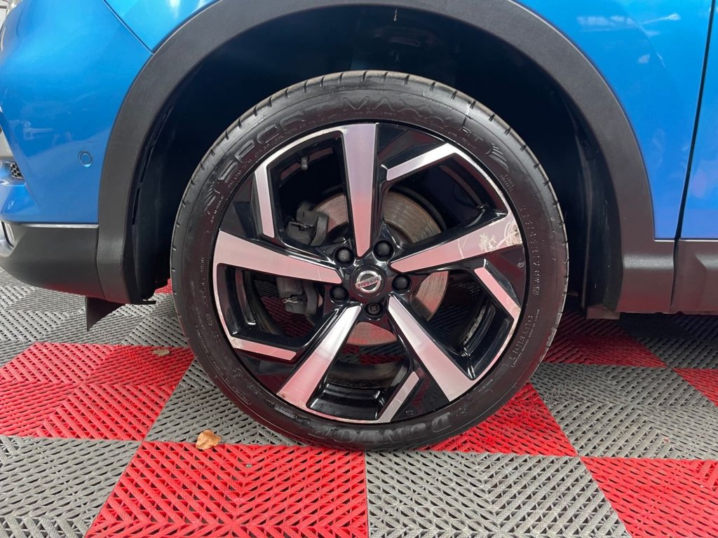 USED 2017 67 NISSAN QASHQAI 1.2 TEKNA DIG-T XTRONIC 5d 113 BHP SAT NAV+360 CAMERAS+PART LEATHER