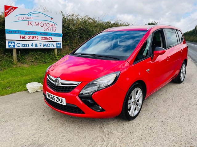 2015 65 Vauxhall Zafira Tourer 1.4 SRI 5d 138 BHP