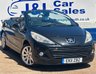 USED 2011 11 PEUGEOT 207 1.6 CC GT 2d 120 BHP A GREAT EXAMPLE INSIDE AND OUT