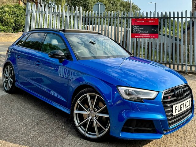 2017 67 AUDI A3 2.0 S3 SPORTBACK TFSI QUATTRO BLACK EDITION 5d 306 BHP