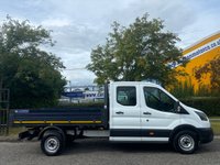 USED 2021 21 FORD TRANSIT 2.0 350 LEADER D/Cab Tipper 7 Seats EcoBlue Low Mileage 7 Seater Double Cab Tipper Lowest mileage around !!