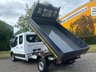 USED 2021 21 FORD TRANSIT 2.0 350 LEADER D/Cab Tipper 7 Seats EcoBlue Low Mileage 7 Seater Double Cab Tipper Lowest mileage around !!