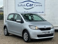 USED 2014 63 SKODA CITIGO 1.0 SE 12V 5d 59 BHP www.suffolkcarcentre.co.uk - Located at Lowestoft