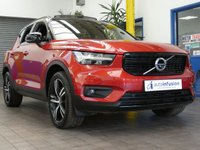 USED 2020 70 VOLVO XC40 1.5 RECHARGE T5 R-DESIGN 5d 258 BHP SAT NAV PANORAMIC SUNROOF 360 CAMERA PARK ASSIST SMARTPHONE INTEGRATION ANDROID APPLE CARPLAY HARMAN KARDON SOUND SYSTEM 1 OWNER SERVICE HISTORY WARRANTY