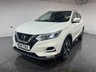 USED 2019 19 NISSAN QASHQAI 1.5 DCI TEKNA 5d 114 BHP FSH, 2 keys, Pan Roof, WHITE, NAV