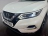 USED 2019 19 NISSAN QASHQAI 1.5 DCI TEKNA 5d 114 BHP FSH, 2 keys, Pan Roof, WHITE, NAV