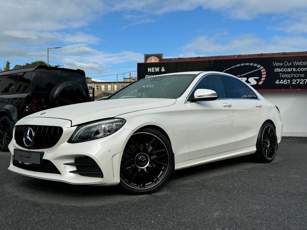 USED 2020 20 MERCEDES-BENZ C-CLASS 2.0 C 220 D AMG LINE PREMIUM 4d 192 BHP FULL AERO KIT & NEW 20" ALLOYS
