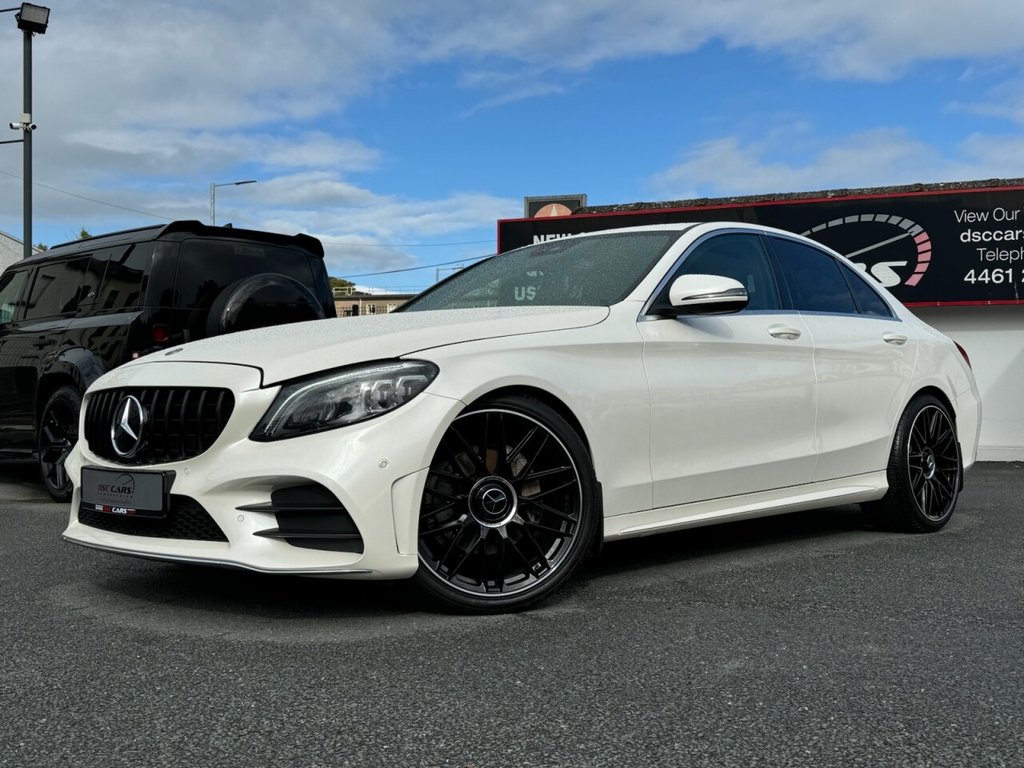 USED 2020 20 MERCEDES-BENZ C-CLASS 2.0 C 220 D AMG LINE PREMIUM 4d 192 BHP FULL AERO KIT & NEW 20" ALLOYS