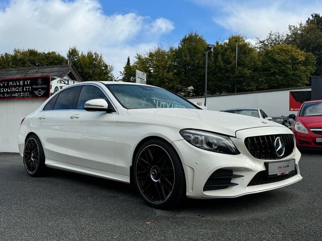 USED 2020 20 MERCEDES-BENZ C-CLASS 2.0 C 220 D AMG LINE PREMIUM 4d 192 BHP FULL AERO KIT & NEW 20" ALLOYS