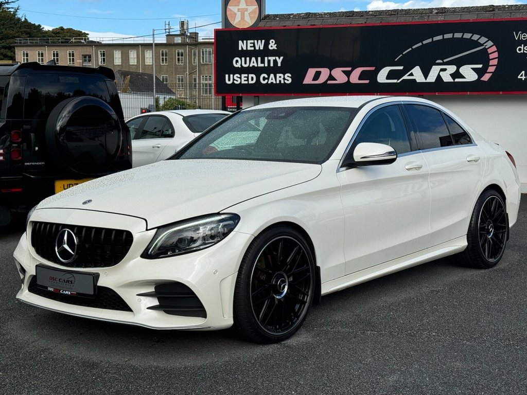 USED 2020 20 MERCEDES-BENZ C-CLASS 2.0 C 220 D AMG LINE PREMIUM 4d 192 BHP FULL AERO KIT & NEW 20" ALLOYS