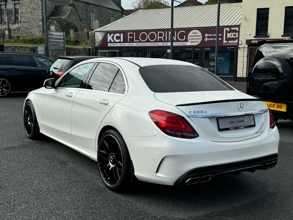 USED 2020 20 MERCEDES-BENZ C-CLASS 2.0 C 220 D AMG LINE PREMIUM 4d 192 BHP FULL AERO KIT & NEW 20" ALLOYS