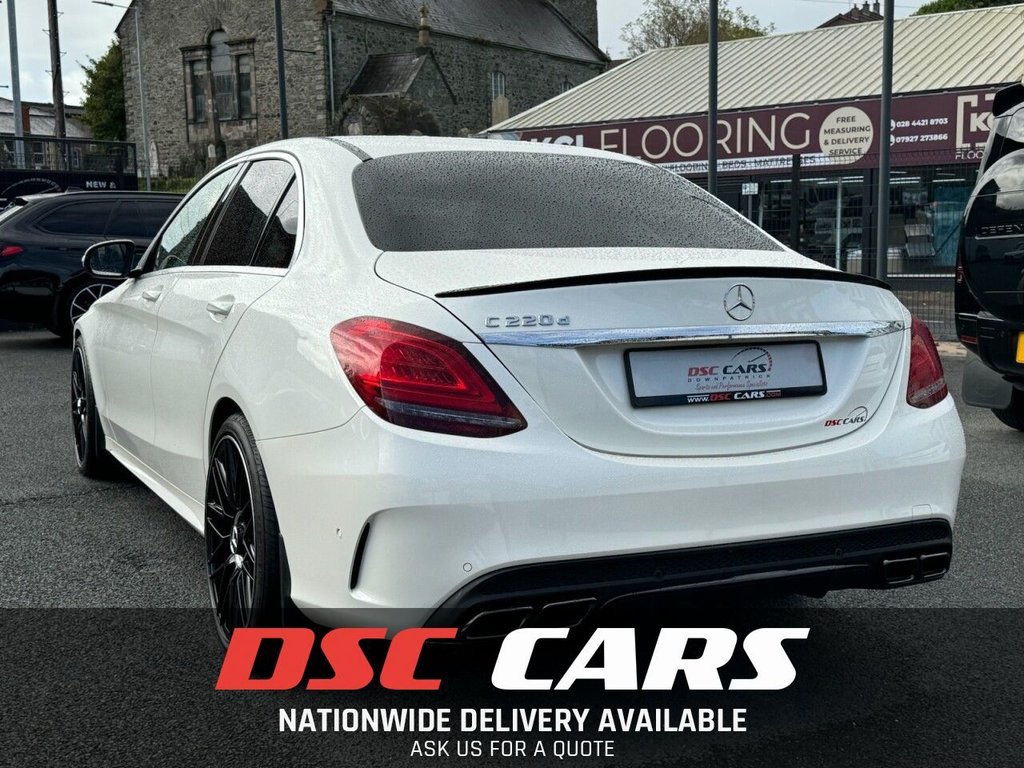 USED 2020 20 MERCEDES-BENZ C-CLASS 2.0 C 220 D AMG LINE PREMIUM 4d 192 BHP FULL AERO KIT & NEW 20" ALLOYS
