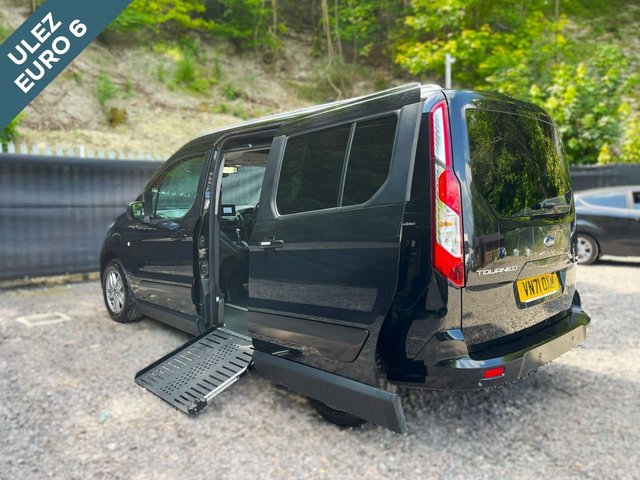 View our Ford Grand Tourneo Connect SOR - 3 Seat Side Entry Passenger Up Front Wheelchair Accessible Vehicle 