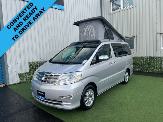 2007 TOYOTA ALPHARD CAMPERVAN TOYOTA ALPHARD CAMPER VAN  2.4 AUTOMATIC ONLY 23000 MILES  #1045 ULEZ COMPLIANT ONLY 23000 MILES