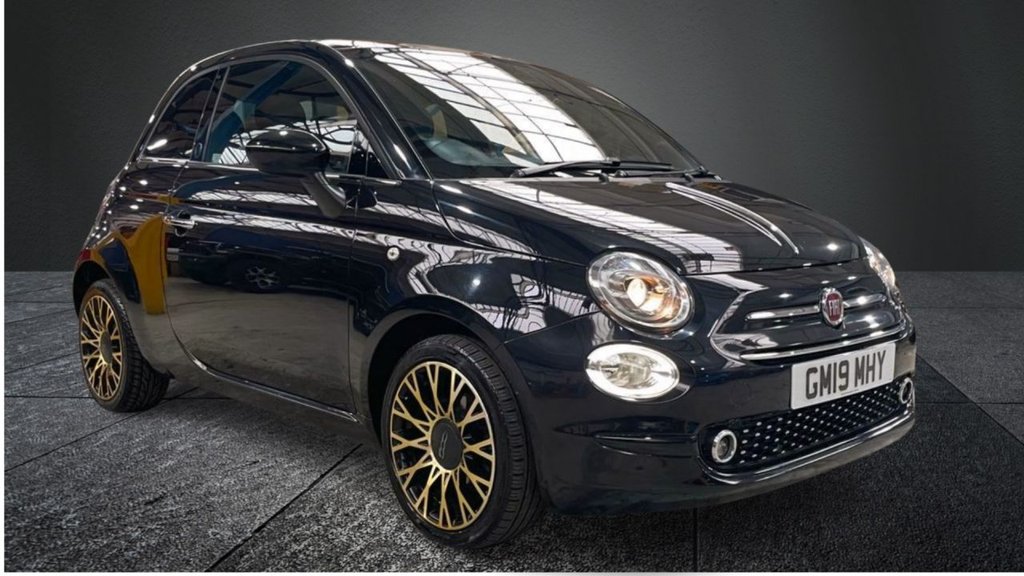 USED 2019 19 FIAT 500 1.2 120TH ANNIVERSARY 3d 69 BHP SAT NAV+PAN ROOF+APPLE CAR PLAY