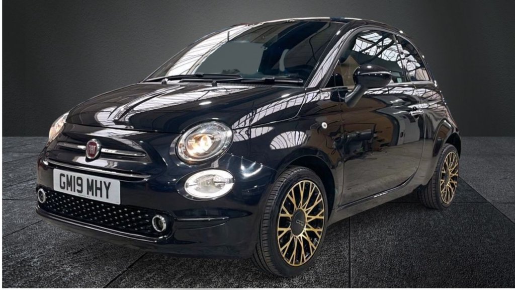 USED 2019 19 FIAT 500 1.2 120TH ANNIVERSARY 3d 69 BHP SAT NAV+PAN ROOF+APPLE CAR PLAY
