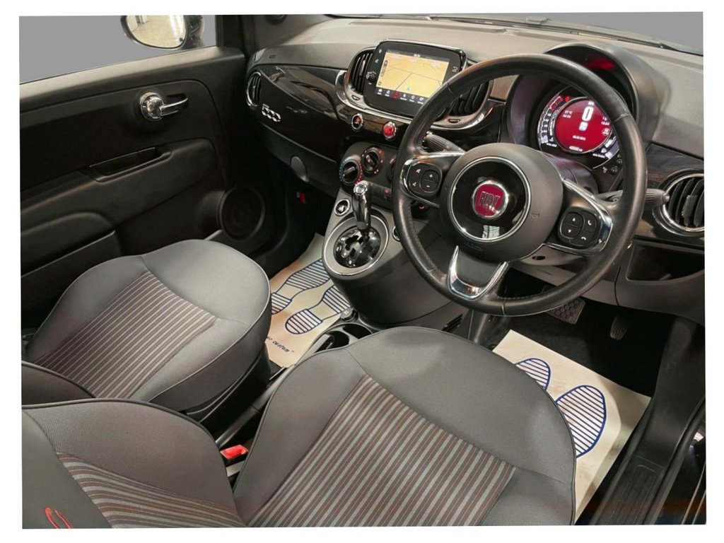 USED 2019 19 FIAT 500 1.2 120TH ANNIVERSARY 3d 69 BHP SAT NAV+PAN ROOF+APPLE CAR PLAY
