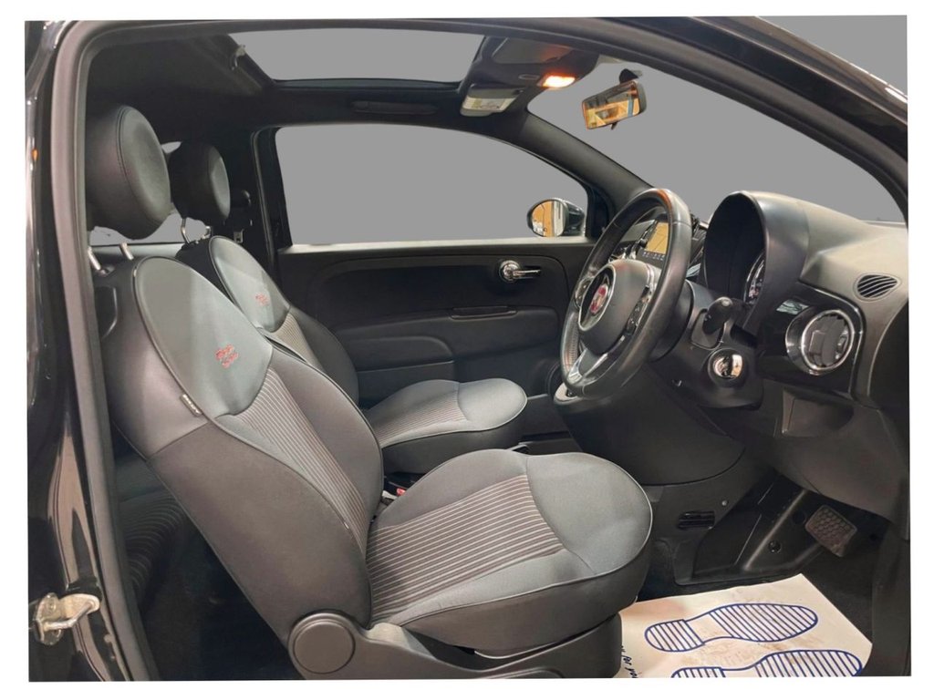 USED 2019 19 FIAT 500 1.2 120TH ANNIVERSARY 3d 69 BHP SAT NAV+PAN ROOF+APPLE CAR PLAY