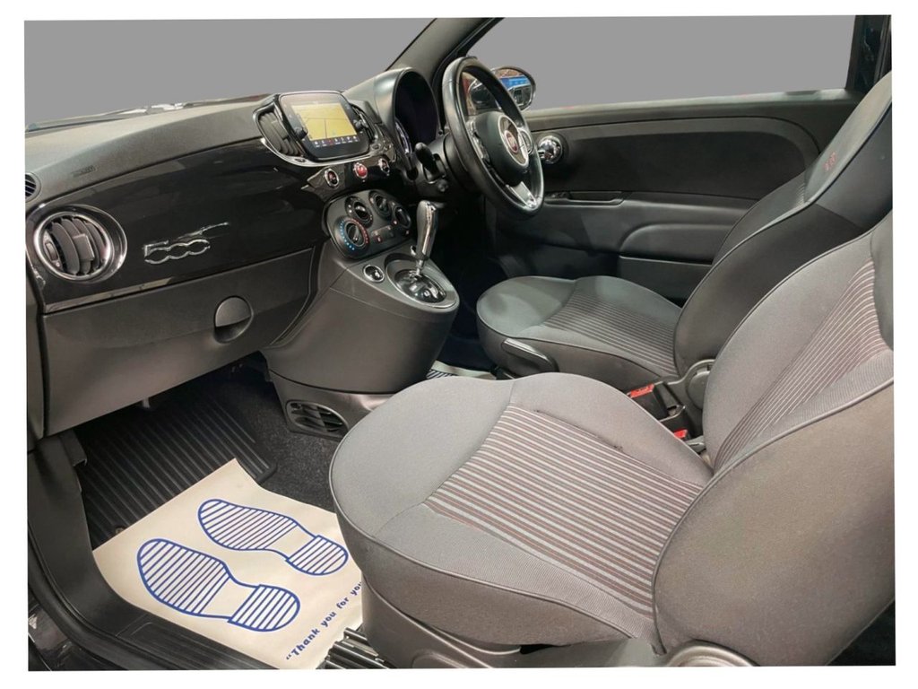 USED 2019 19 FIAT 500 1.2 120TH ANNIVERSARY 3d 69 BHP SAT NAV+PAN ROOF+APPLE CAR PLAY