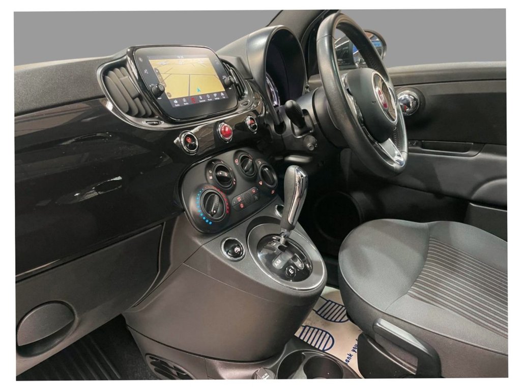 USED 2019 19 FIAT 500 1.2 120TH ANNIVERSARY 3d 69 BHP SAT NAV+PAN ROOF+APPLE CAR PLAY