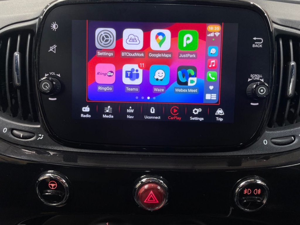 USED 2019 19 FIAT 500 1.2 120TH ANNIVERSARY 3d 69 BHP SAT NAV+PAN ROOF+APPLE CAR PLAY