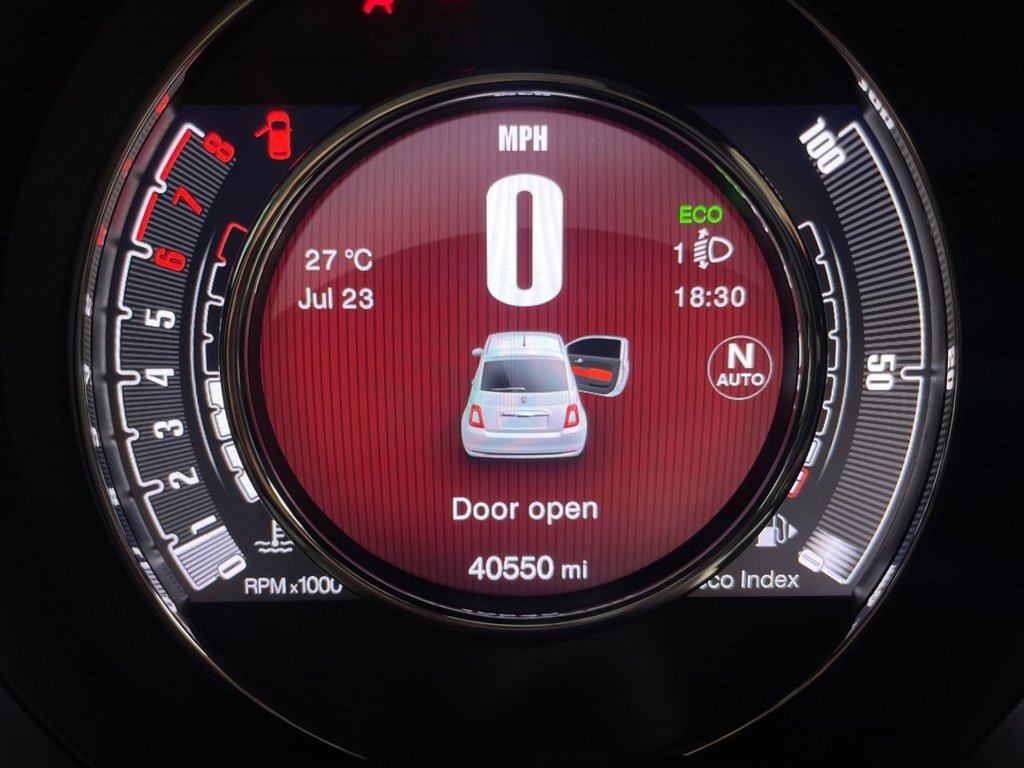 USED 2019 19 FIAT 500 1.2 120TH ANNIVERSARY 3d 69 BHP SAT NAV+PAN ROOF+APPLE CAR PLAY