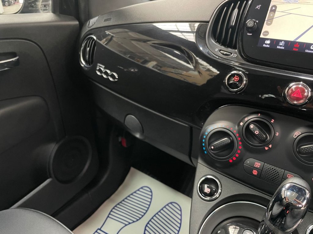 USED 2019 19 FIAT 500 1.2 120TH ANNIVERSARY 3d 69 BHP SAT NAV+PAN ROOF+APPLE CAR PLAY