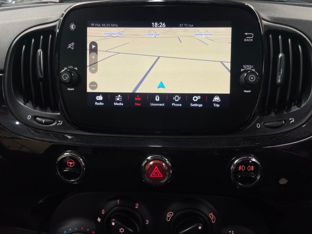 USED 2019 19 FIAT 500 1.2 120TH ANNIVERSARY 3d 69 BHP SAT NAV+PAN ROOF+APPLE CAR PLAY
