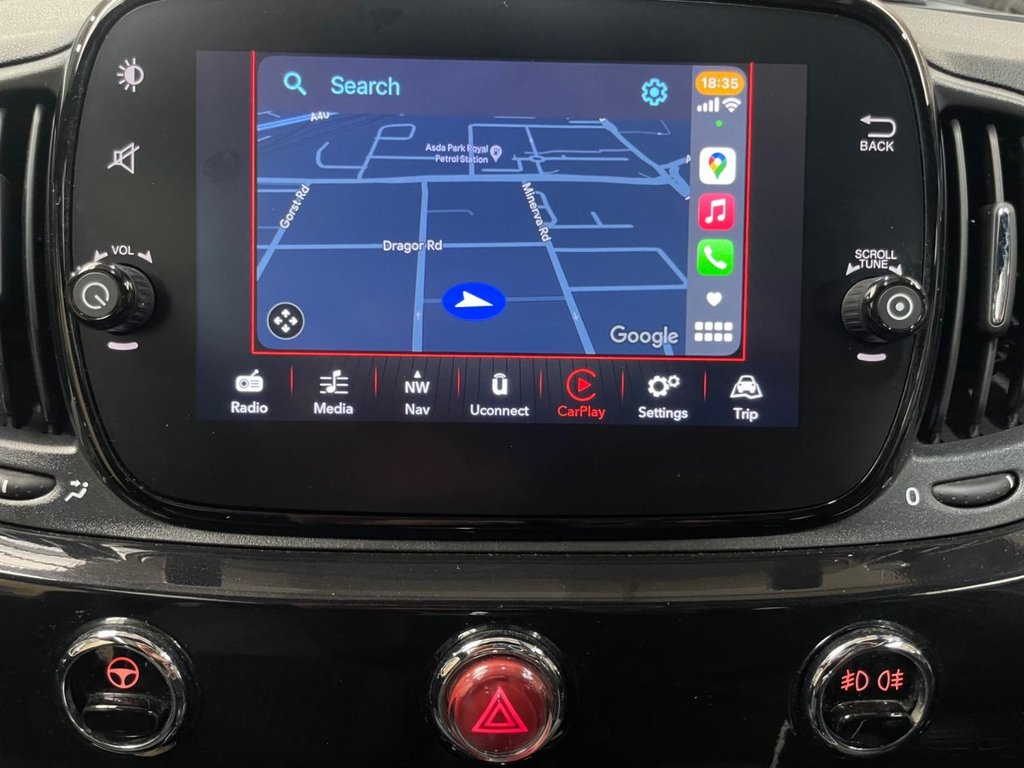 USED 2019 19 FIAT 500 1.2 120TH ANNIVERSARY 3d 69 BHP SAT NAV+PAN ROOF+APPLE CAR PLAY