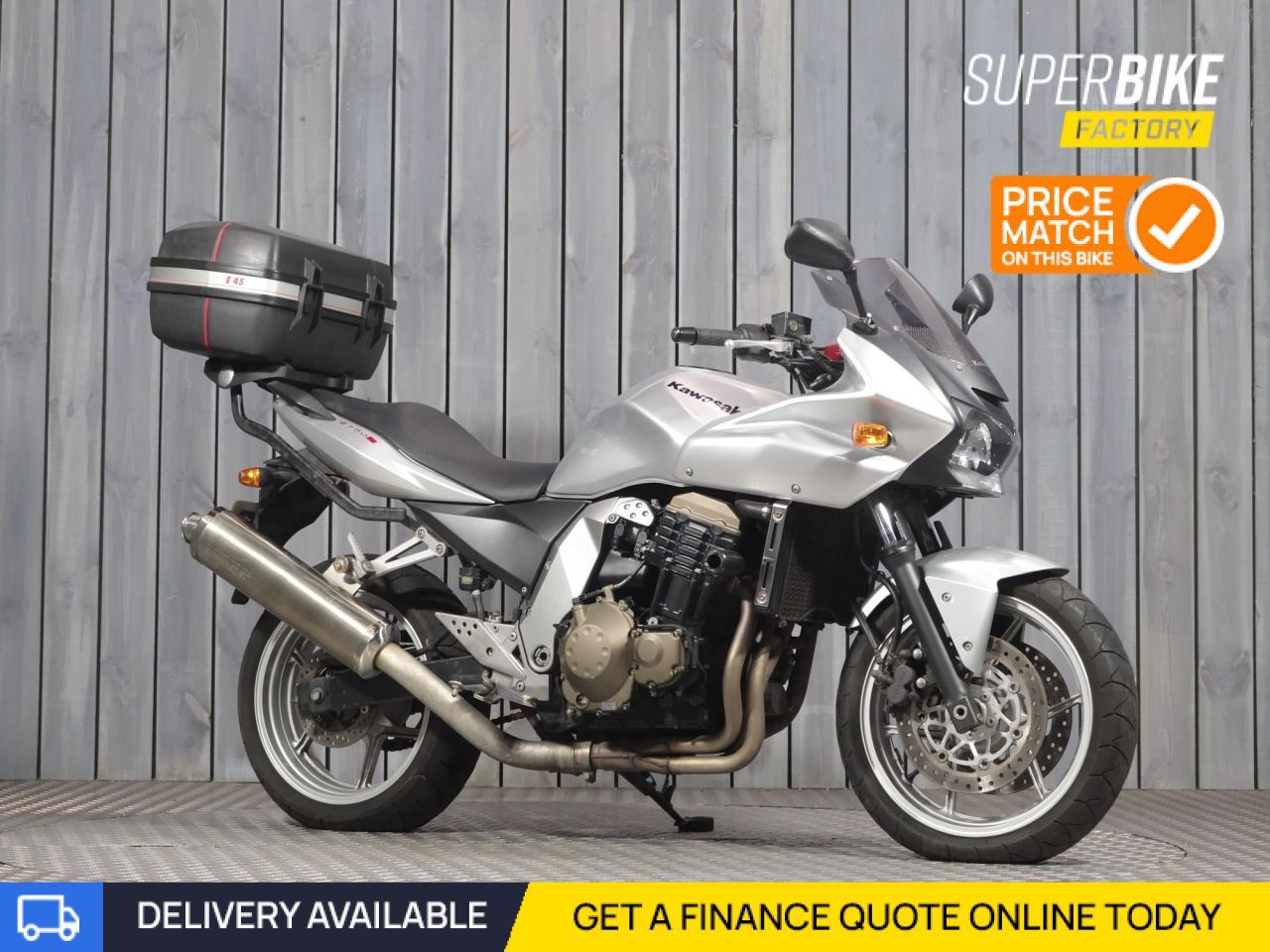 2006 KAWASAKI Z750 SILVER with 5093 miles - Used Motorbikes