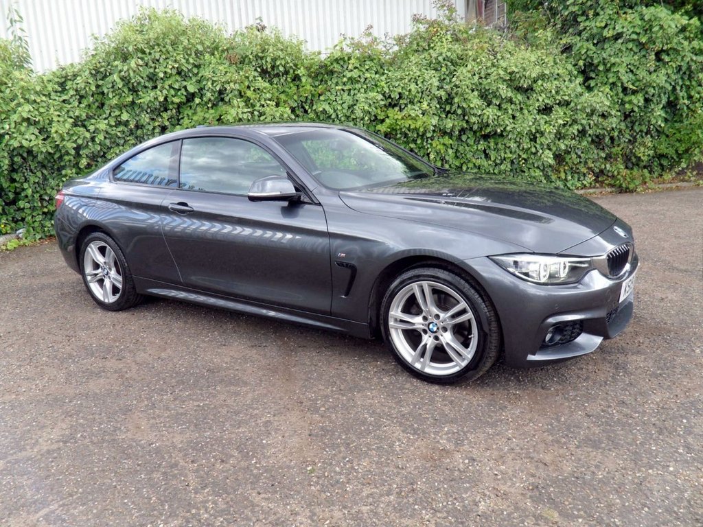 USED 2019 19 BMW 420 420I XDrive M Sport Coupe Low Miles Stunning Condition Full History 12 Month Warranty Heated Leather Harman Kardon HiFi