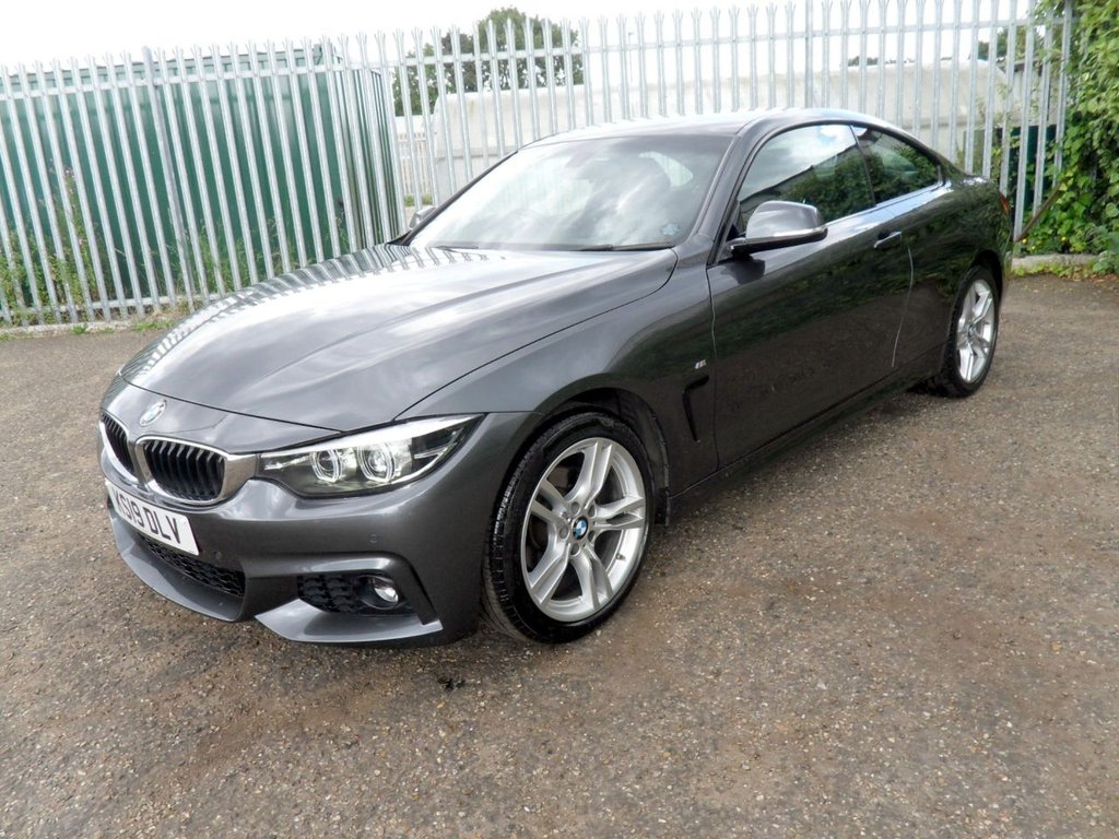 USED 2019 19 BMW 420 420I XDrive M Sport Coupe Low Miles Stunning Condition Full History 12 Month Warranty Heated Leather Harman Kardon HiFi