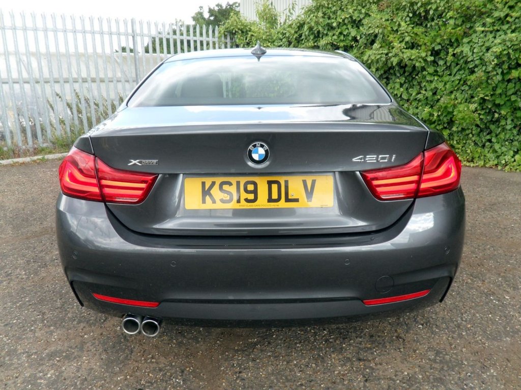 USED 2019 19 BMW 420 420I XDrive M Sport Coupe Low Miles Stunning Condition Full History 12 Month Warranty Heated Leather Harman Kardon HiFi