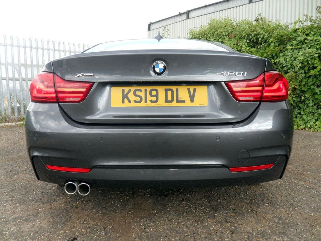 USED 2019 19 BMW 420 420I XDrive M Sport Coupe Low Miles Stunning Condition Full History 12 Month Warranty Heated Leather Harman Kardon HiFi