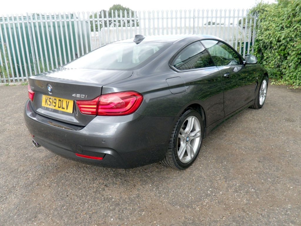 USED 2019 19 BMW 420 420I XDrive M Sport Coupe Low Miles Stunning Condition Full History 12 Month Warranty Heated Leather Harman Kardon HiFi