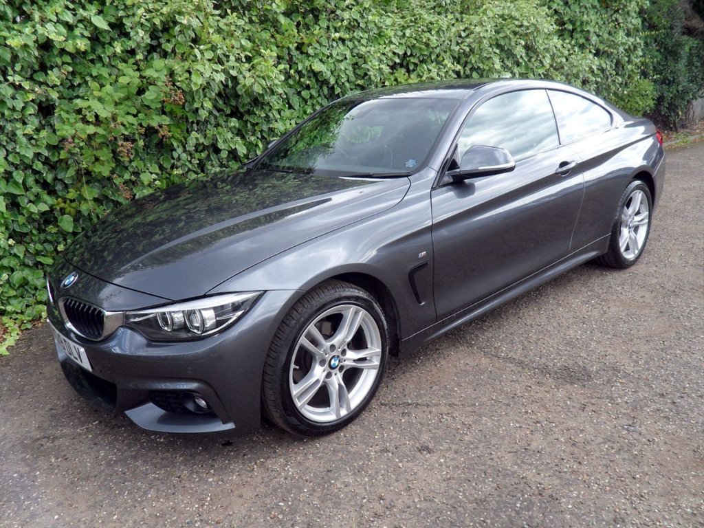 USED 2019 19 BMW 420 420I XDrive M Sport Coupe Low Miles Stunning Condition Full History 12 Month Warranty Heated Leather Harman Kardon HiFi