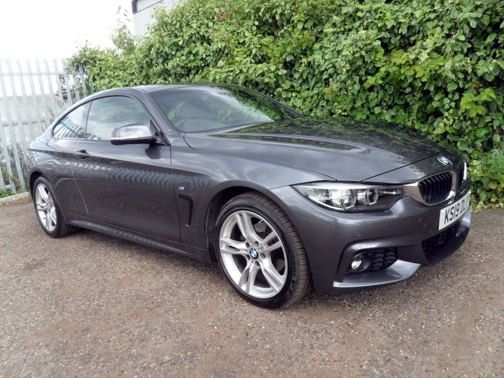 USED 2019 19 BMW 420 420I XDrive M Sport Coupe Low Miles Stunning Condition Full History 12 Month Warranty Heated Leather Harman Kardon HiFi