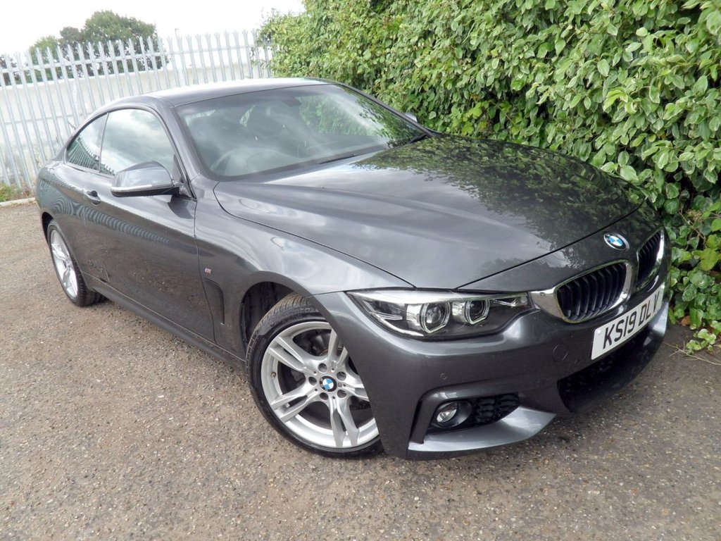 USED 2019 19 BMW 420 420I XDrive M Sport Coupe Low Miles Stunning Condition Full History 12 Month Warranty Heated Leather Harman Kardon HiFi