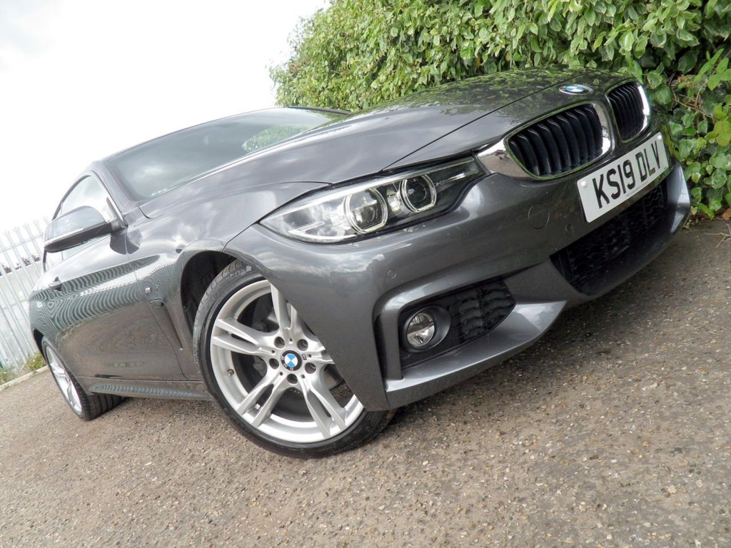 USED 2019 19 BMW 420 420I XDrive M Sport Coupe Low Miles Stunning Condition Full History 12 Month Warranty Heated Leather Harman Kardon HiFi