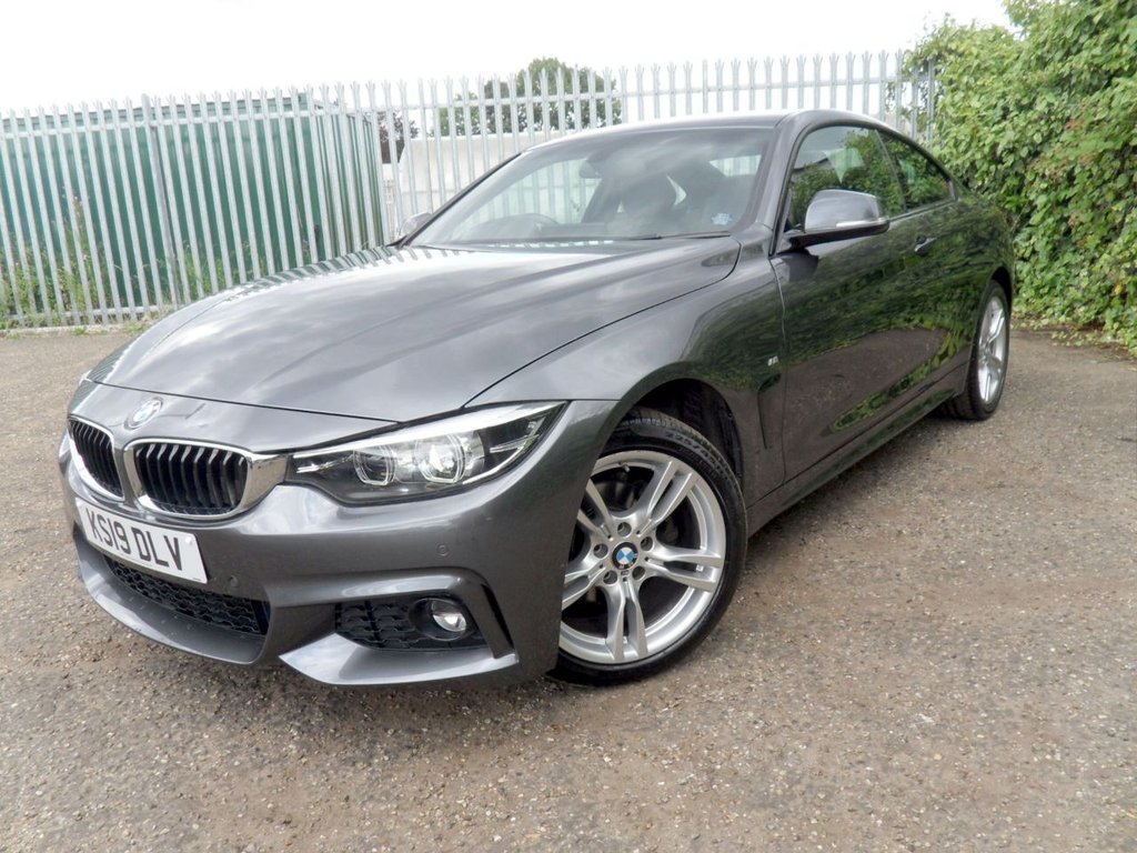 USED 2019 19 BMW 420 420I XDrive M Sport Coupe Low Miles Stunning Condition Full History 12 Month Warranty Heated Leather Harman Kardon HiFi