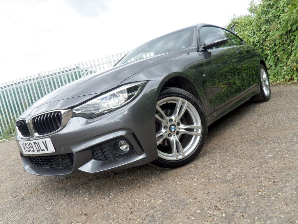 USED 2019 19 BMW 420 420I XDrive M Sport Coupe Low Miles Stunning Condition Full History 12 Month Warranty Heated Leather Harman Kardon HiFi
